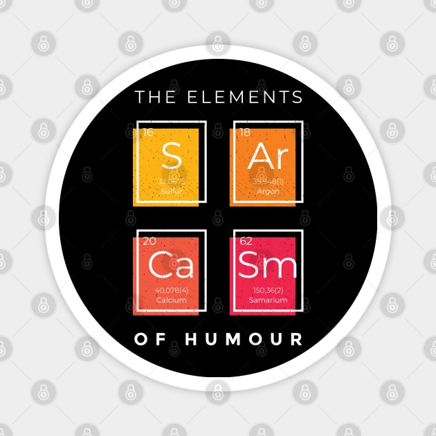 Elements Of Humour Magnet by Shalini Kaushal